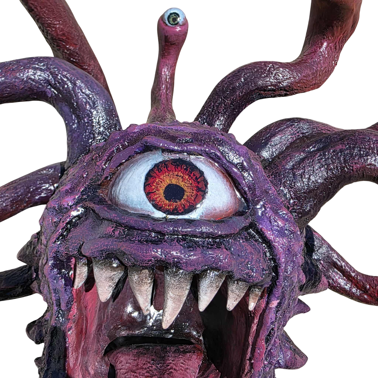 D&D Beholder Head Trophy Plaque - 3D Print/Painted