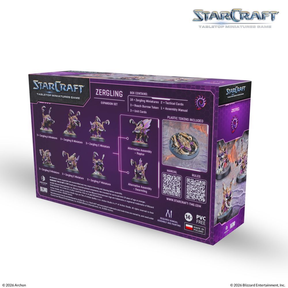 Starcraft Miniatures Games: Zerg - Zergling - Expansion Set