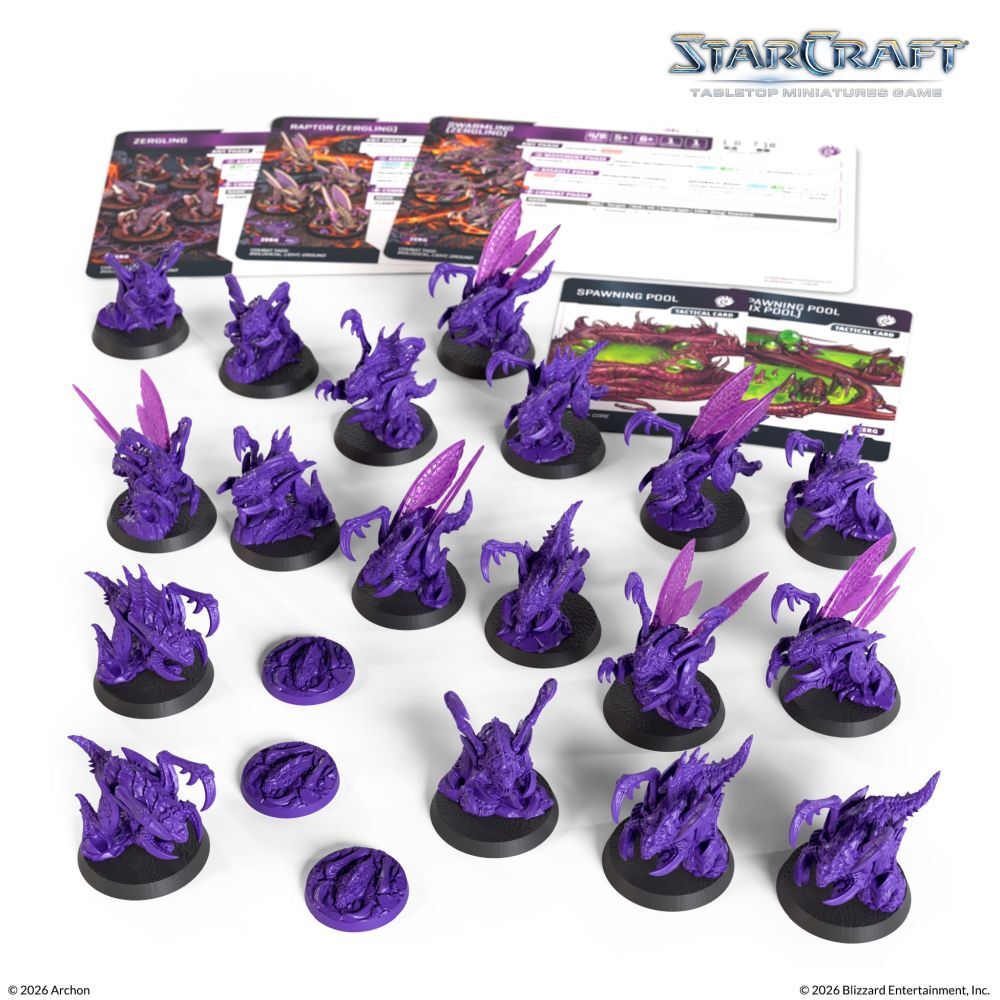 Starcraft Miniatures Games: Zerg - Zergling - Expansion Set