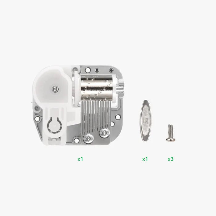 Piano Music Box Bottom Winding Kit - K014