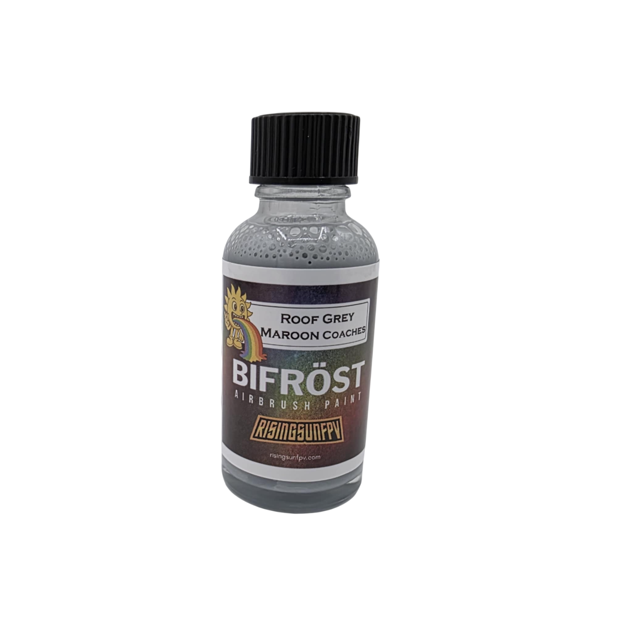 Bifrost Airbrush Paints - Roof Grey Maroon Coaches