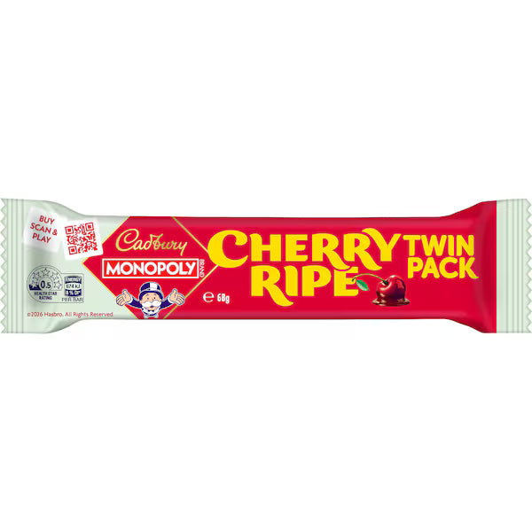 Cherry Ripe 68g