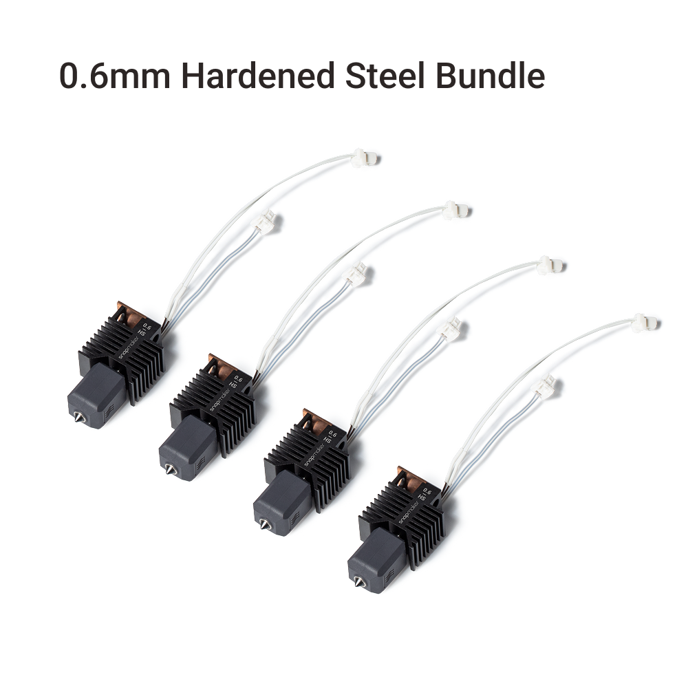 Snapmaker Hardened Steel Hot End Bundle (for U1) - 0.6mm