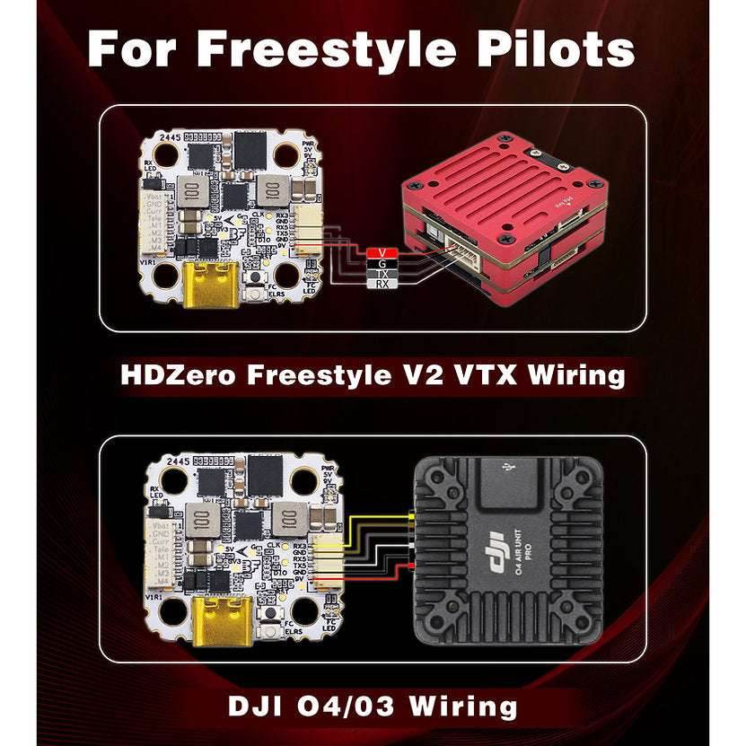 HDZero Halo Mini Flight Controller - Rising Sun FPV