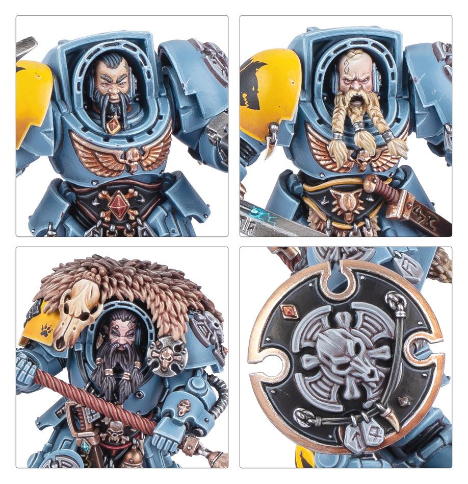 53-36 SPACE WOLVES: WOLF GUARD TERMINATORS