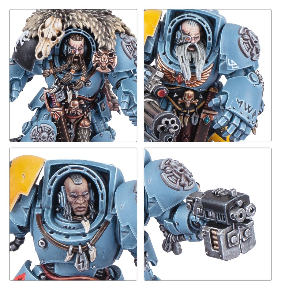 53-36 SPACE WOLVES: WOLF GUARD TERMINATORS