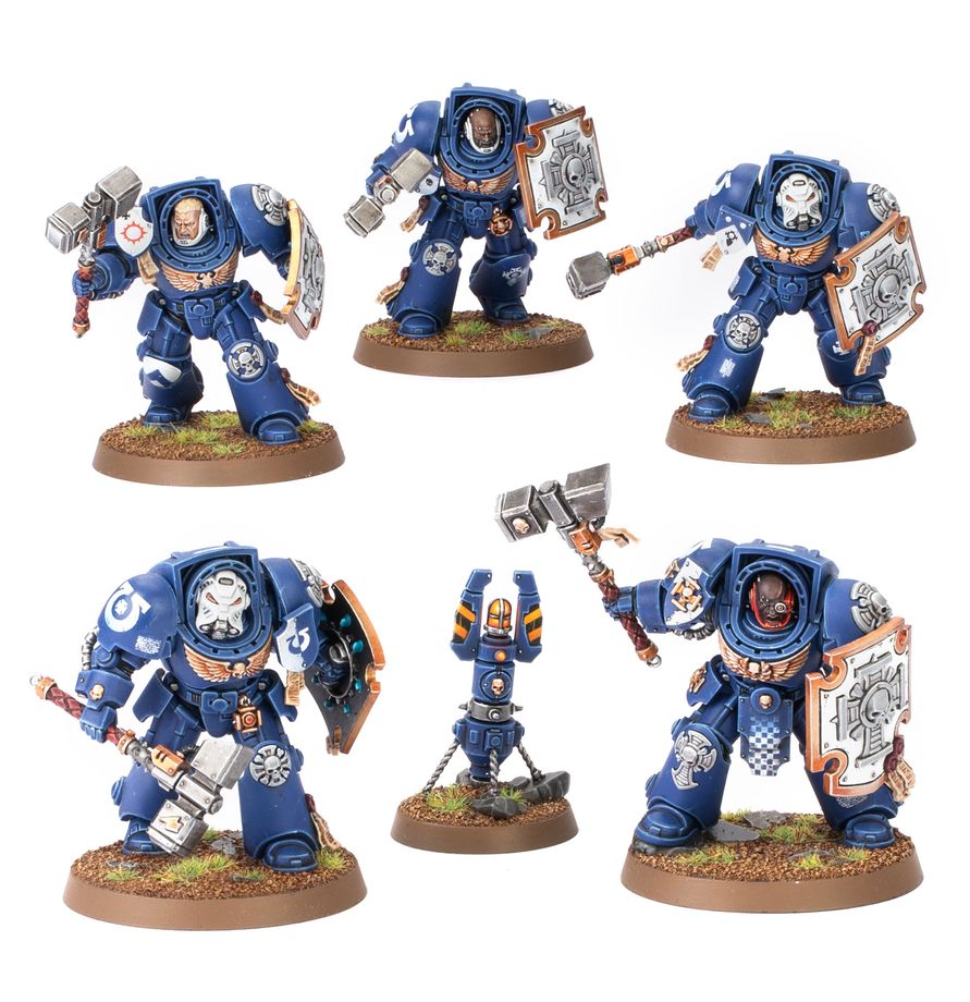 48-34 SPACE MARINES: TERMINATOR ASSAULT SQUAD