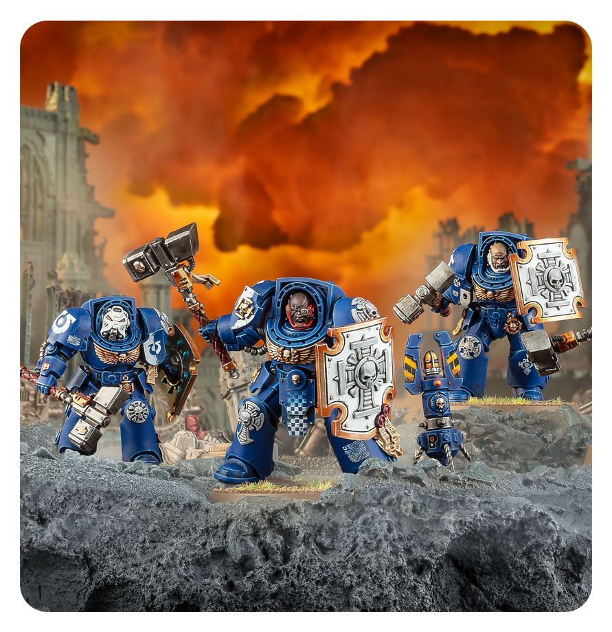 48-34 SPACE MARINES: TERMINATOR ASSAULT SQUAD
