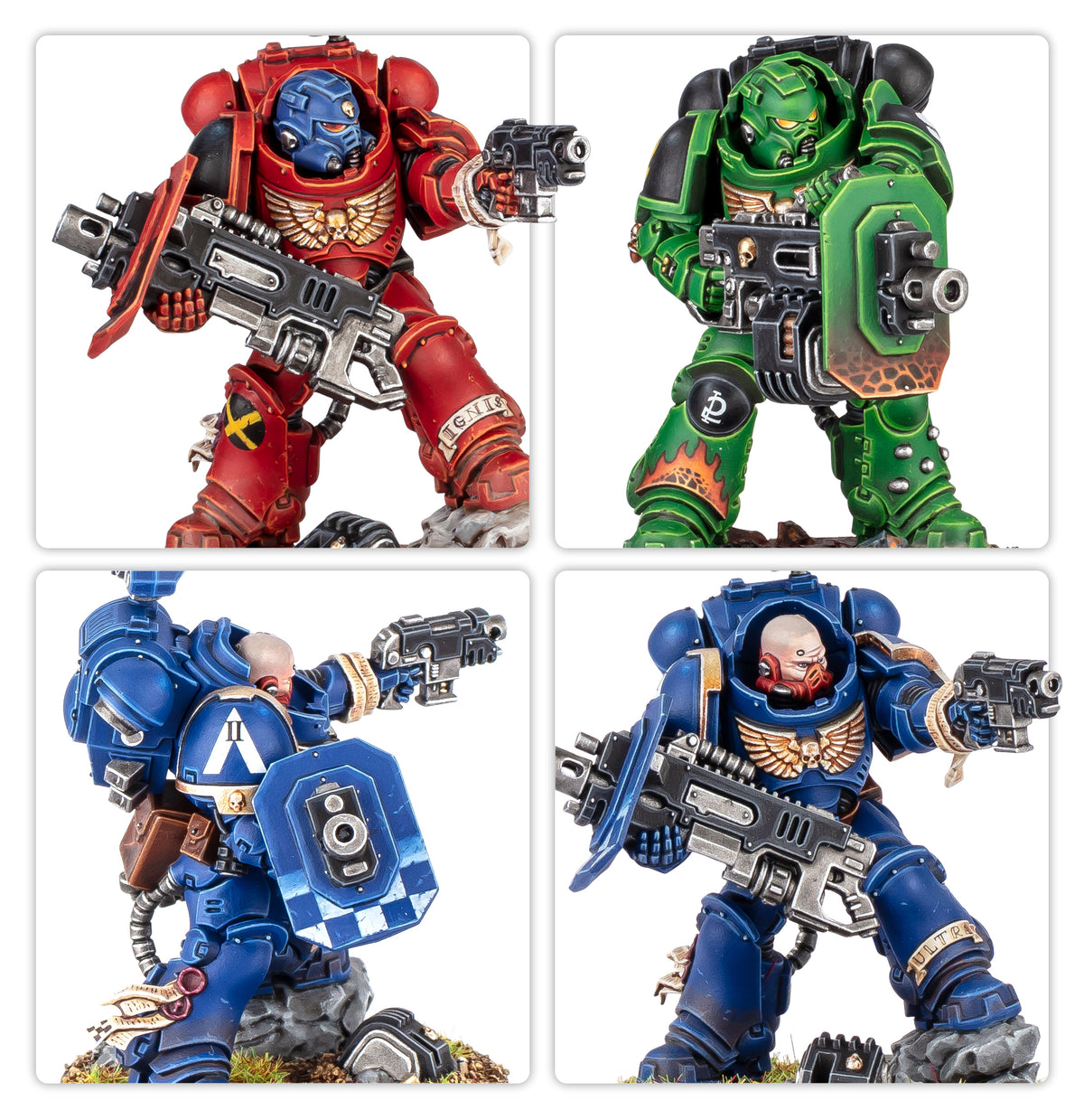 Space Marines Eradicator Squad with Heavy Bolters