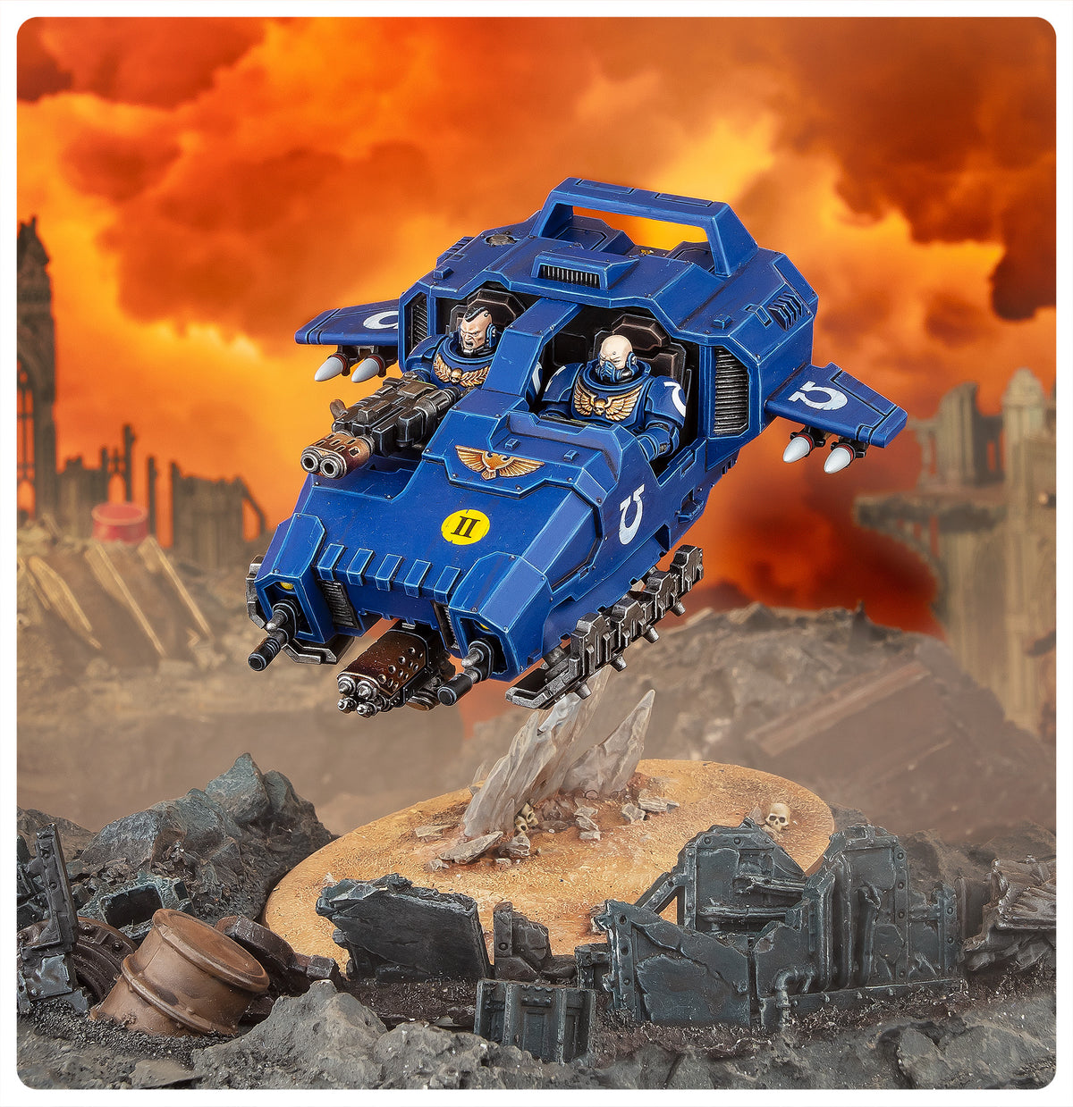 Space Marines Land Speeder