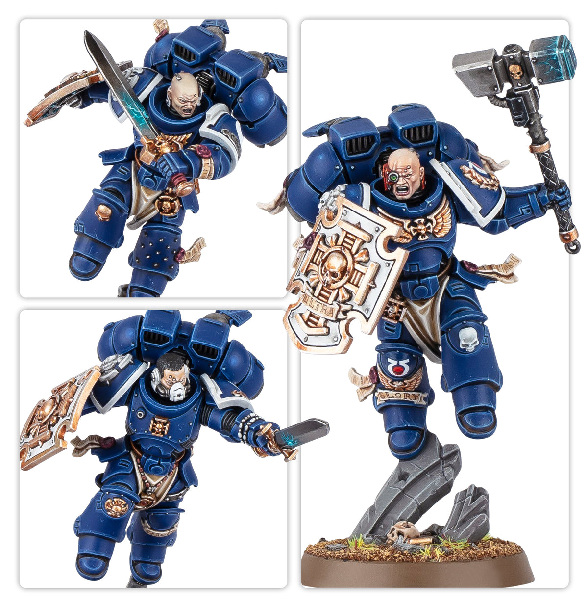 Space Marines Vanguard Veteran Squad with Jump Packs