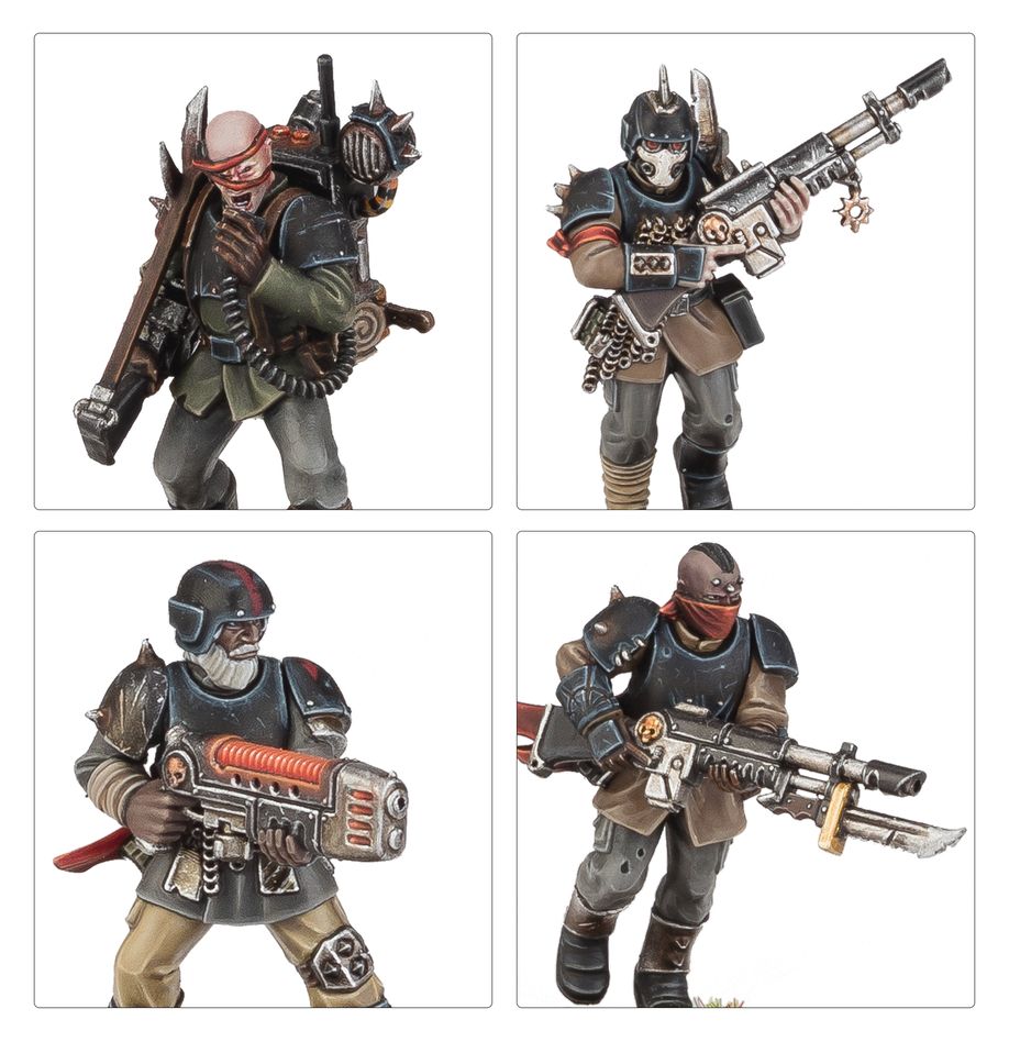 43-107 CHAOS S/MARINES: TRAITOR GUARDSMEN SQUAD