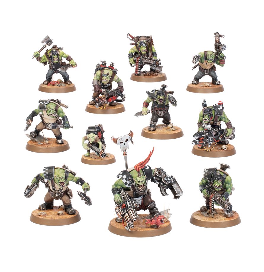 50-80 ORKS: BOYZ Pre-orders ship on or after launch day 05/09/2026