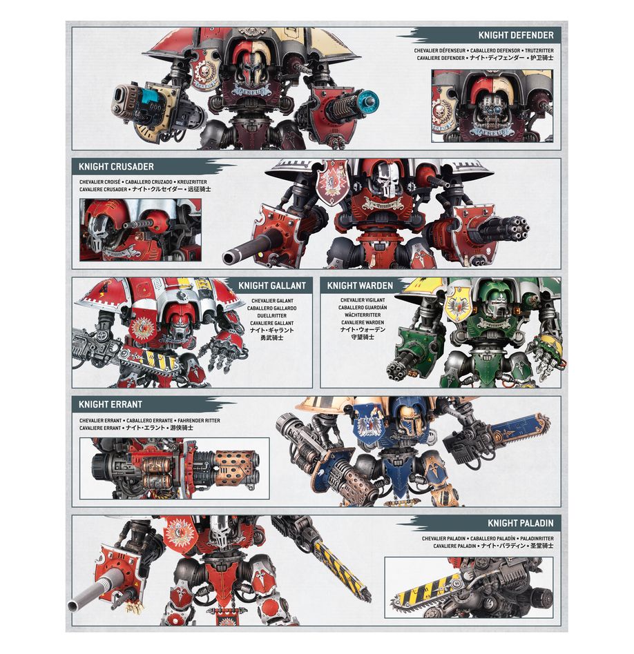 54-22 Imperial Knights: Knight Questoris