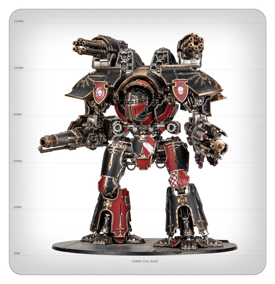 03-108 Legions Imperialis: Warlord Titan with Quake Cannon and Conversion Beam Extirpator - Pre-orders ship on or after launch day 01/08/2026