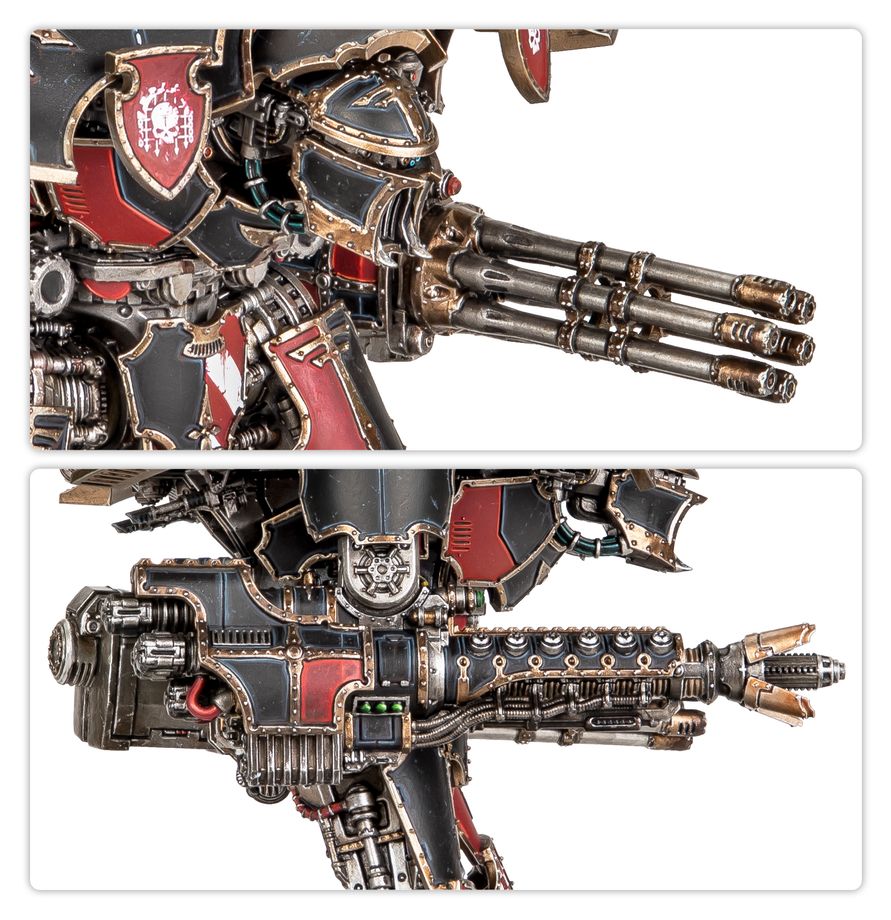 03-109 Legions Imperialis: Warlord Titan with Volkite Destructor and Macro-Gatling Blaster - Pre-orders ship on or after launch day 01/08/2026