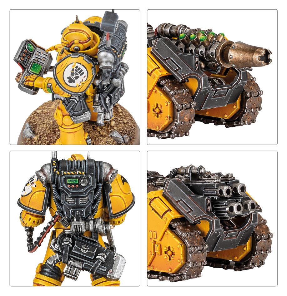 31-105 LEGIONES ASTARTES: RAPIER QUAD HEAVY BOLTERS