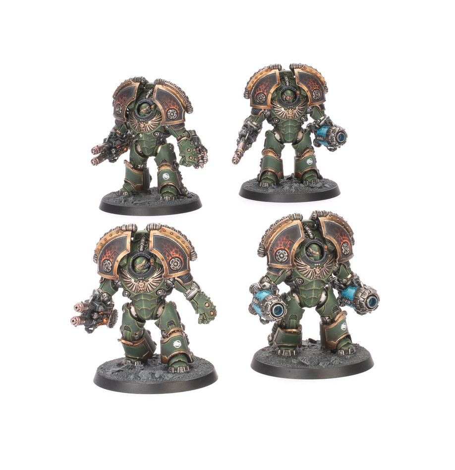 31-124 Horus Heresy Saturnine Terminator Squad