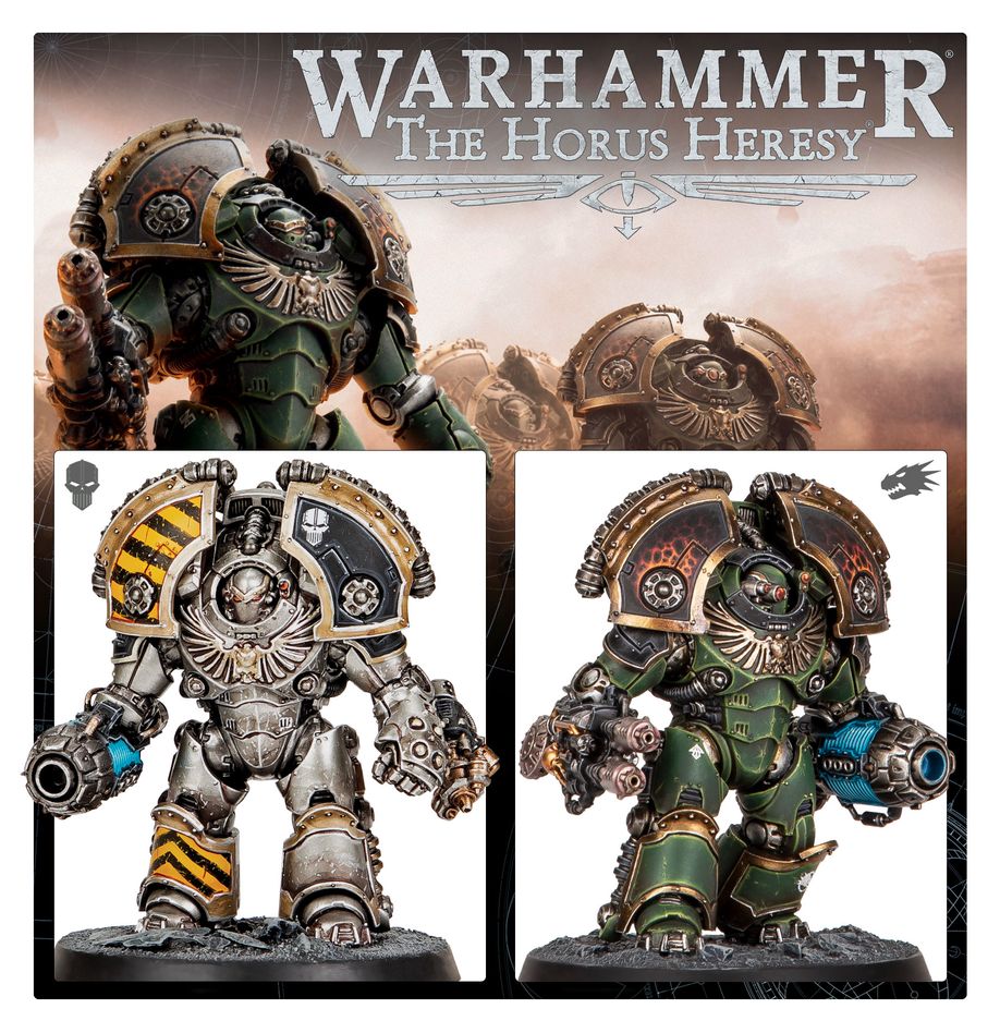 31-124 Horus Heresy Saturnine Terminator Squad