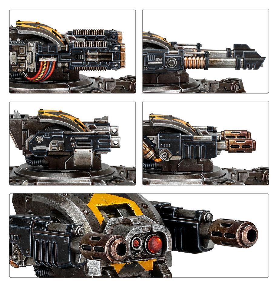 31-109 LEGIONES ASTARTES: TARANTULA SENTRY GUNS