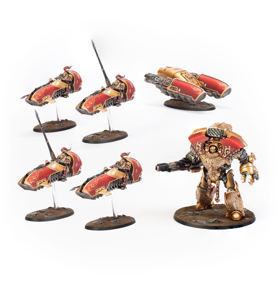 31-187 CUSTODES: SUPPORT BATTLE GROUP - Pre-orders ship on or after launch day 26/09/2026