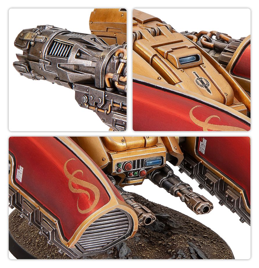 31-187 CUSTODES: SUPPORT BATTLE GROUP - Pre-orders ship on or after launch day 26/09/2026