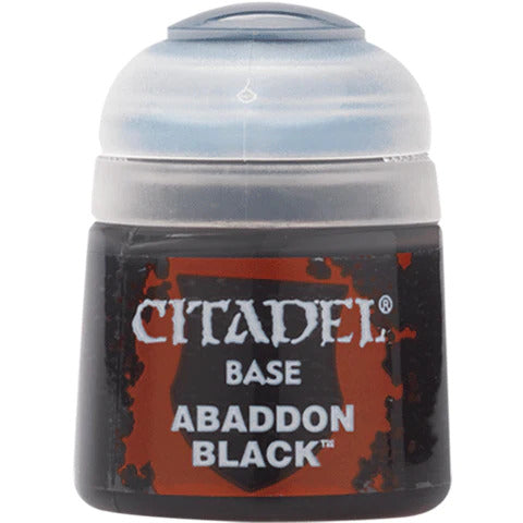 21-25 Citadel Base: Abaddon Black (12ml)