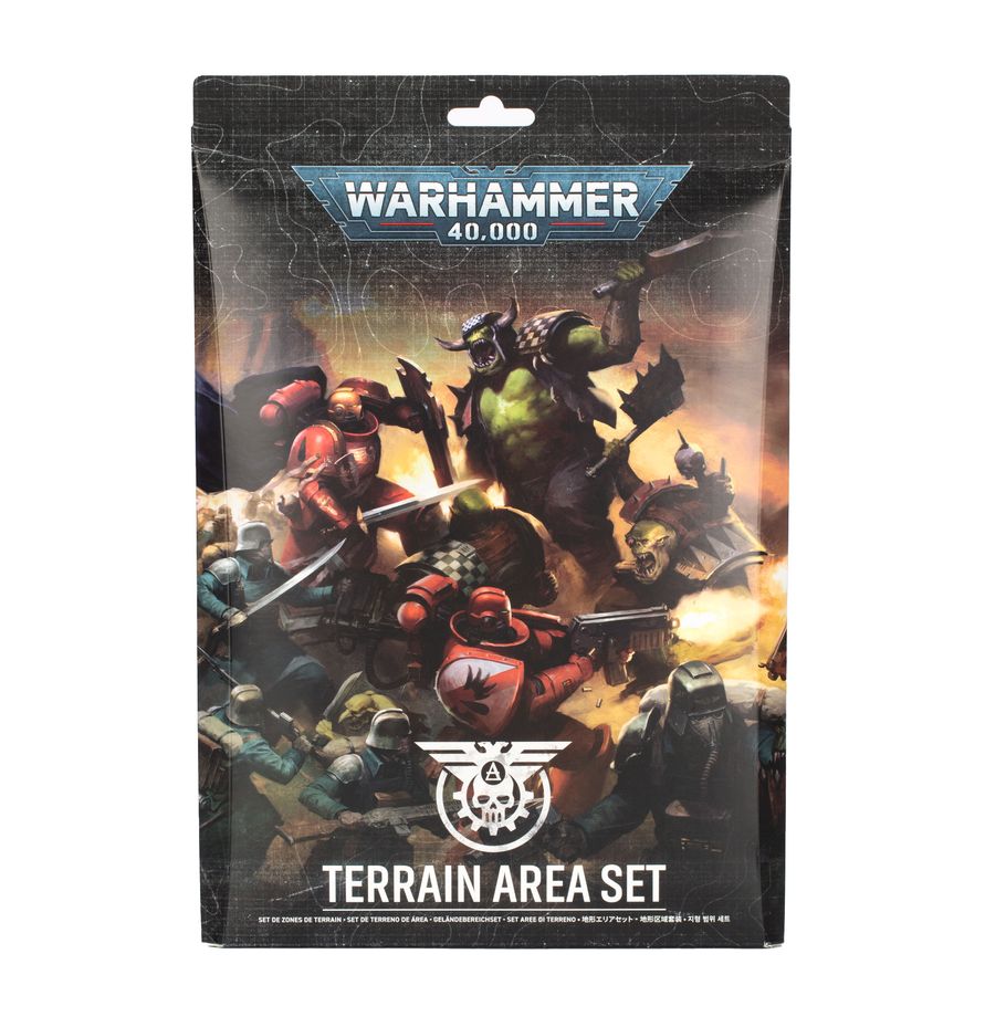 65-58 WARHAMMER 40000: TERRAIN AREA SET Pre-orders ship on or after launch day 27/06/2026