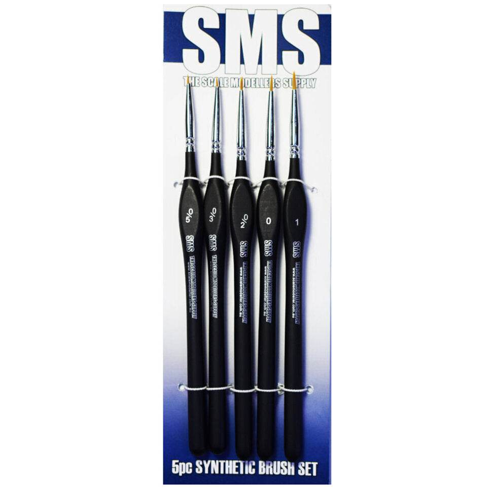 Brush Set (Synthetic) 5pc - Rising Sun FPV