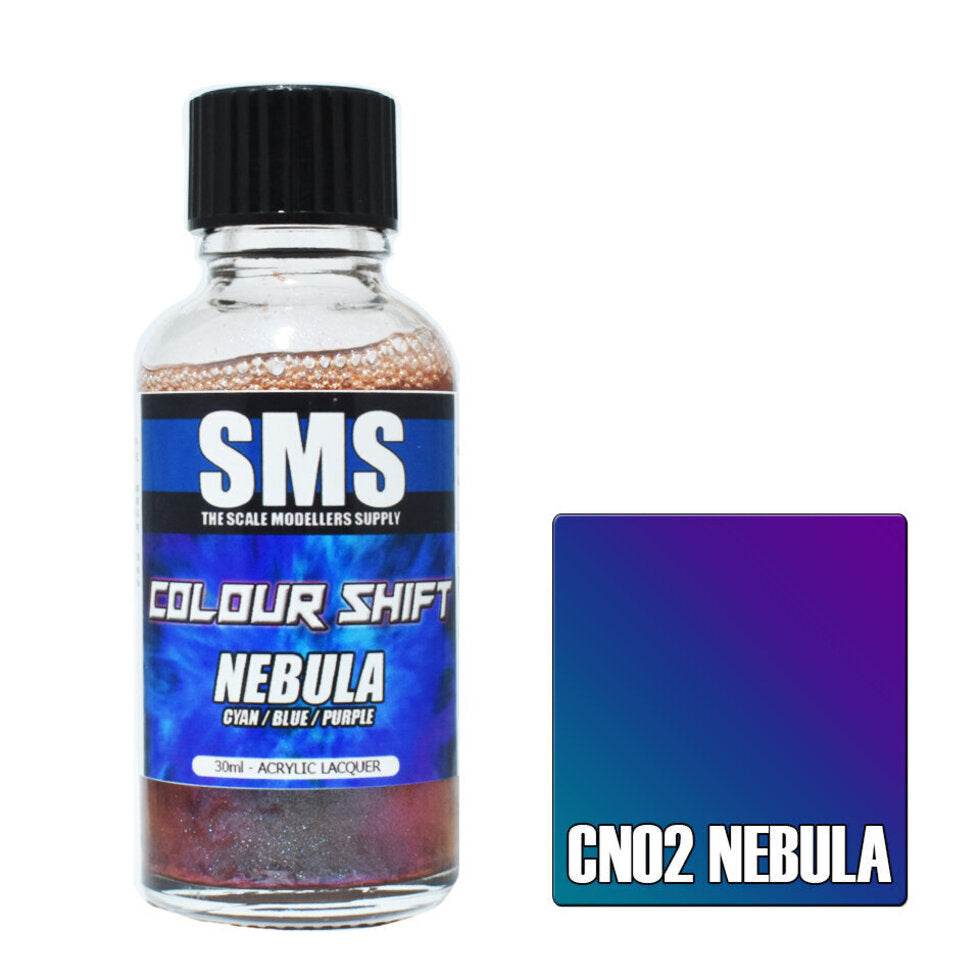 Colour Shift NEBULA (CYAN / BLUE / PURPLE) 30ml