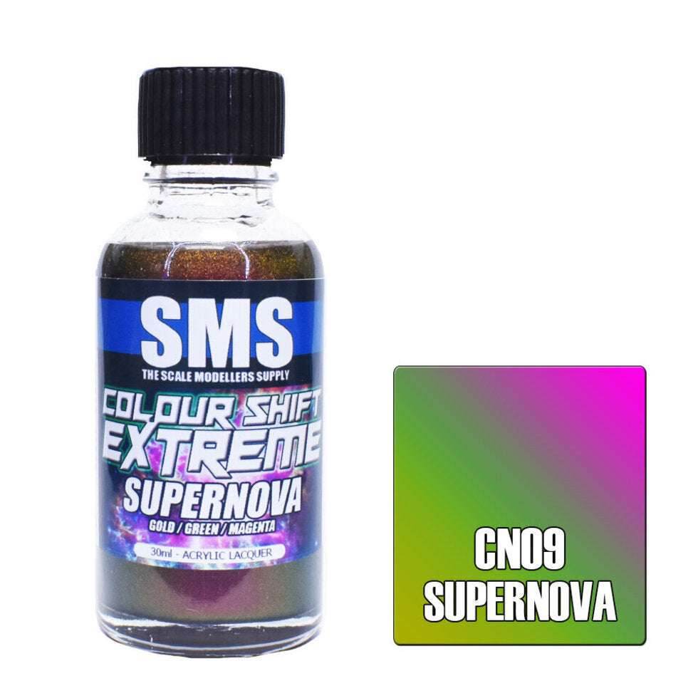 Colour Shift Extreme SUPERNOVA (GOLD/GREEN/MAGENTA) 30ml - Rising Sun FPV