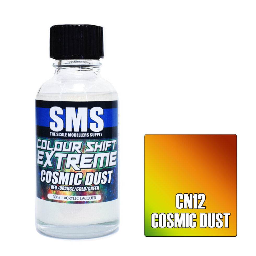 Colour Shift Extreme COSMIC DUST (RED/ORANGE/GOLD/GREEN) 30ml - Rising Sun FPV