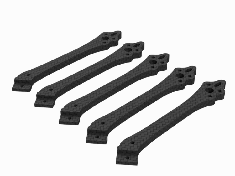 Southeast Typhon V7 T700 - set of arms (5pcs) - Rising Sun FPV