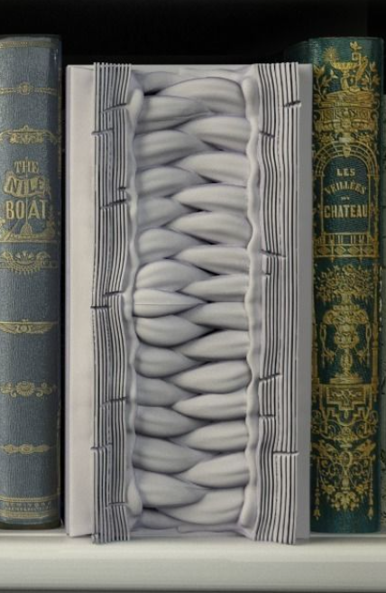 3D Printed Bookshelf Spacers – Custom Shelf Dividers  Grey PLA+ & Painted Options