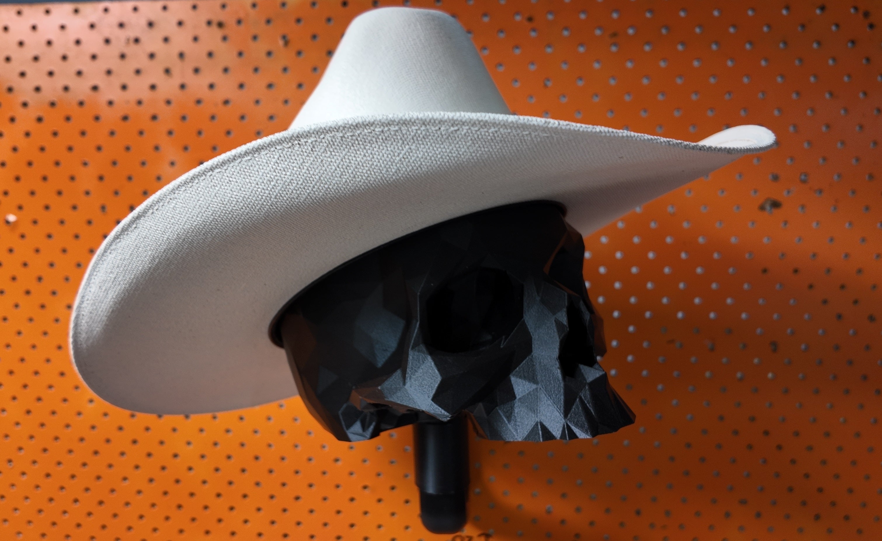 3D Printed Wall Mounted Articulated Hat Stands