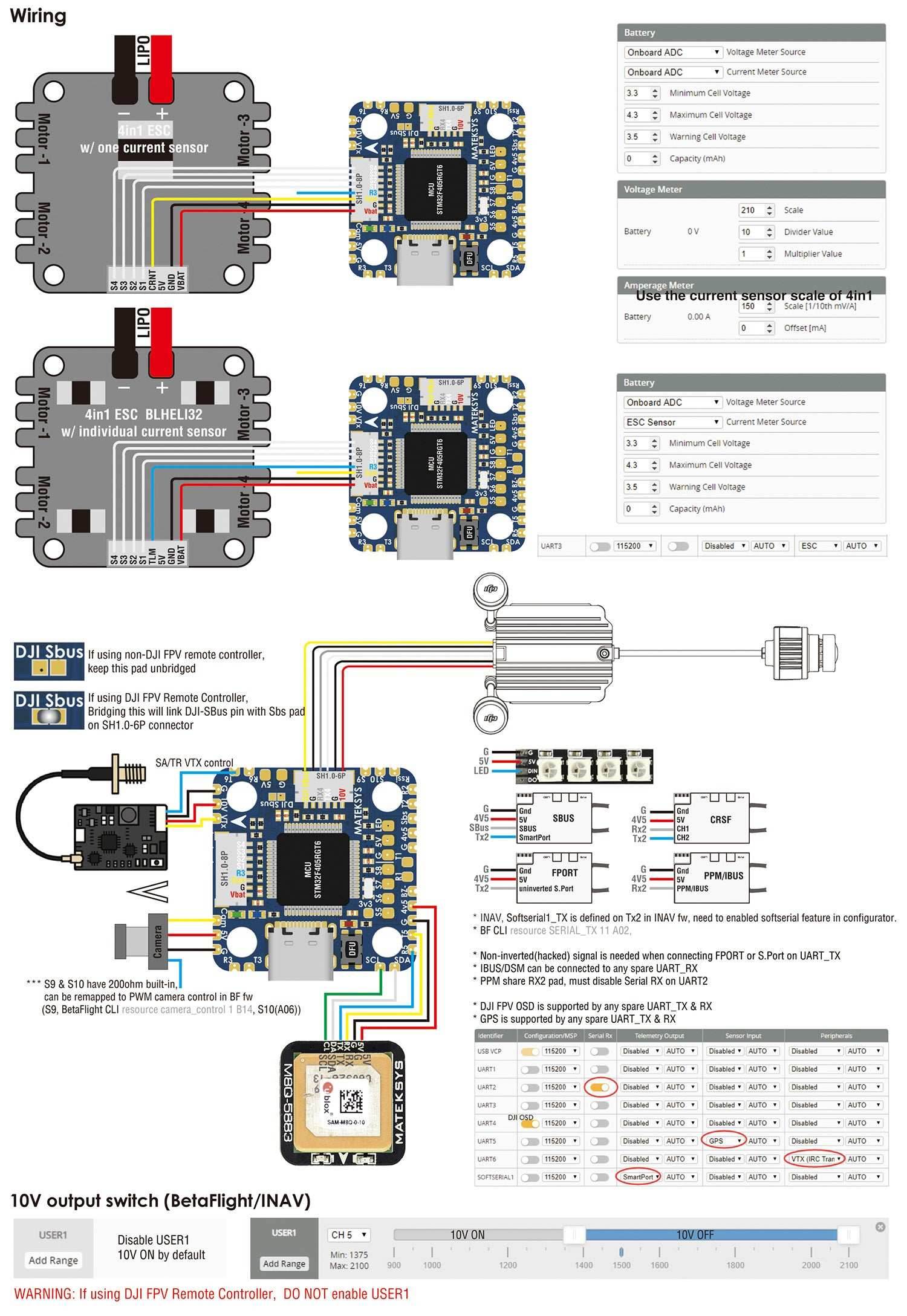 MatekSYS FLIGHT CONTROLLER F405-MINITE - Rising Sun FPV