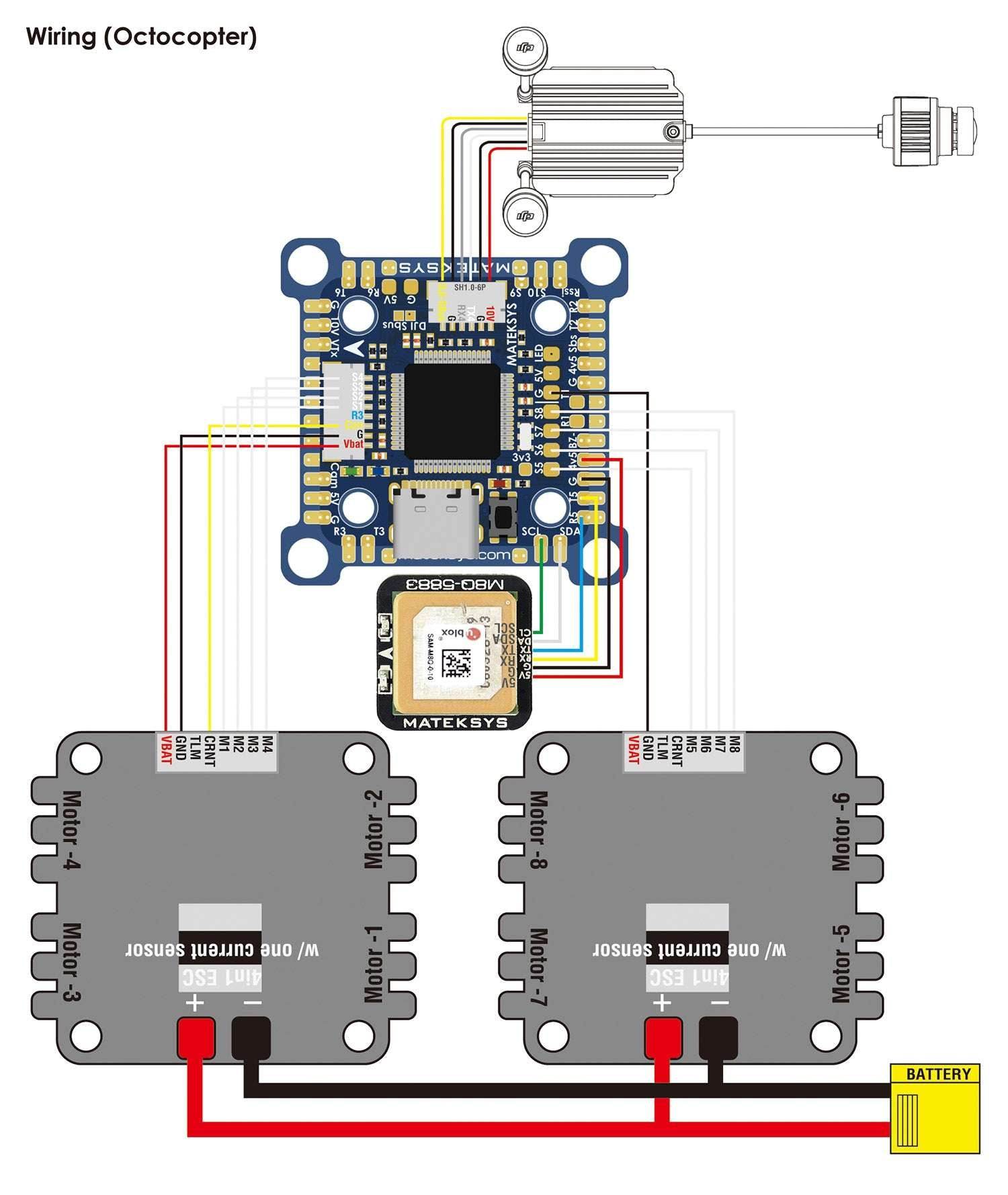 MatekSYS FLIGHT CONTROLLER F405-MINITE - Rising Sun FPV