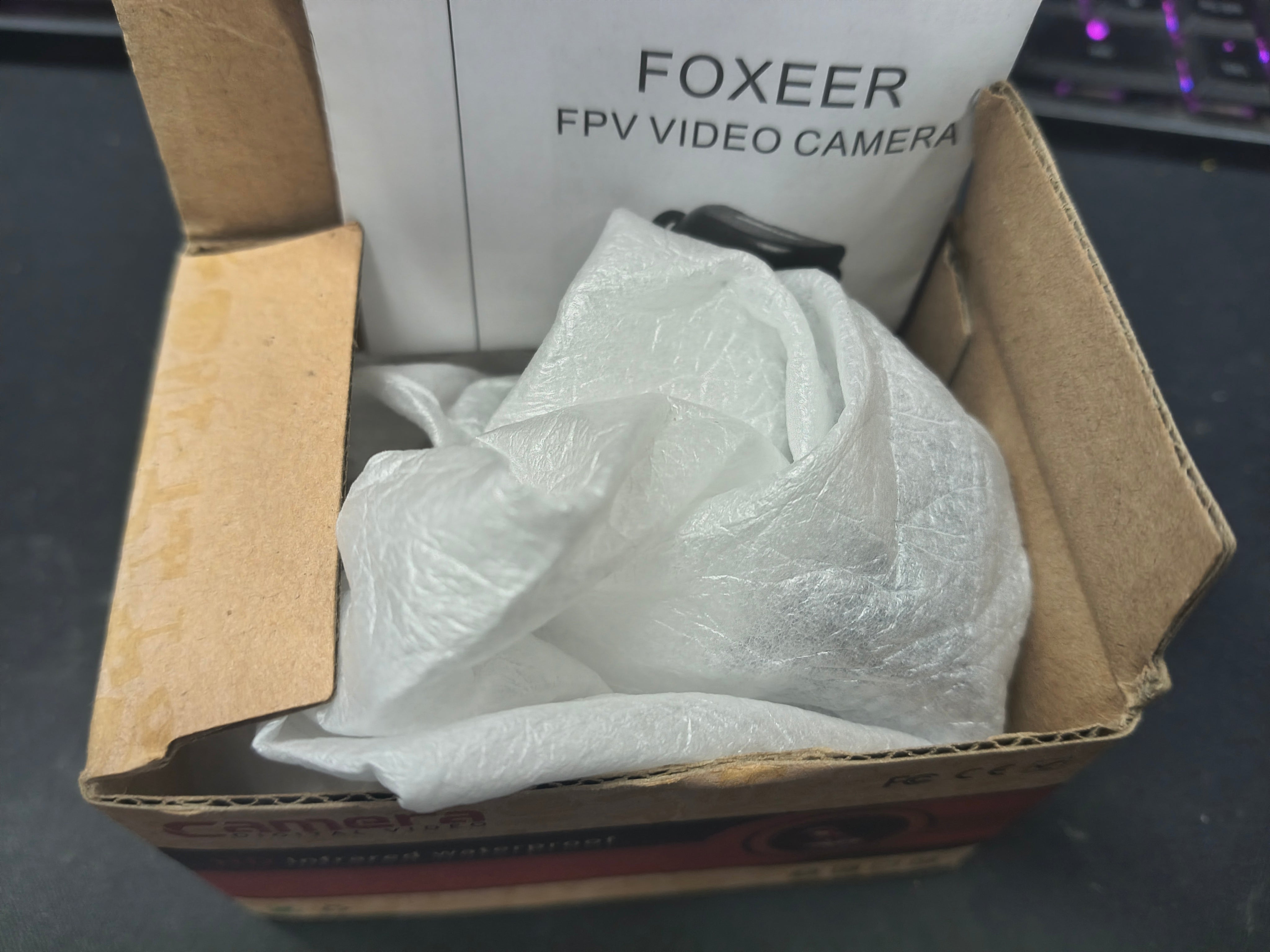 Foxeer HS1177 Mini Sony CCD 600TVL FPV Board Camera 5V-22V PAL