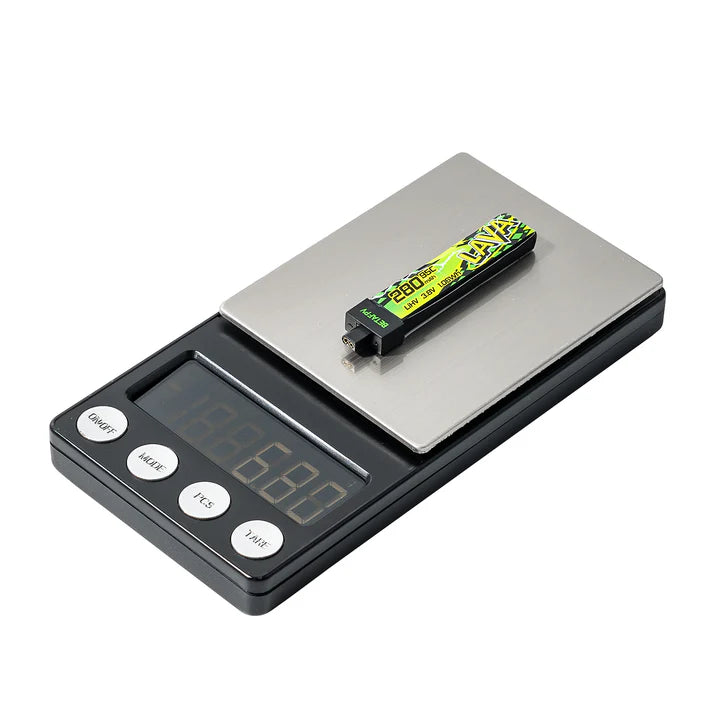 LAVA II 1S 280mAh Battrey 95C (5PCS)