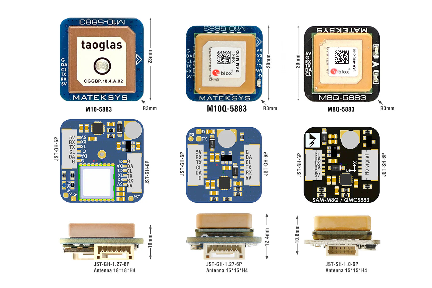 Matek M10Q-5883 GPS GNSS & Compass