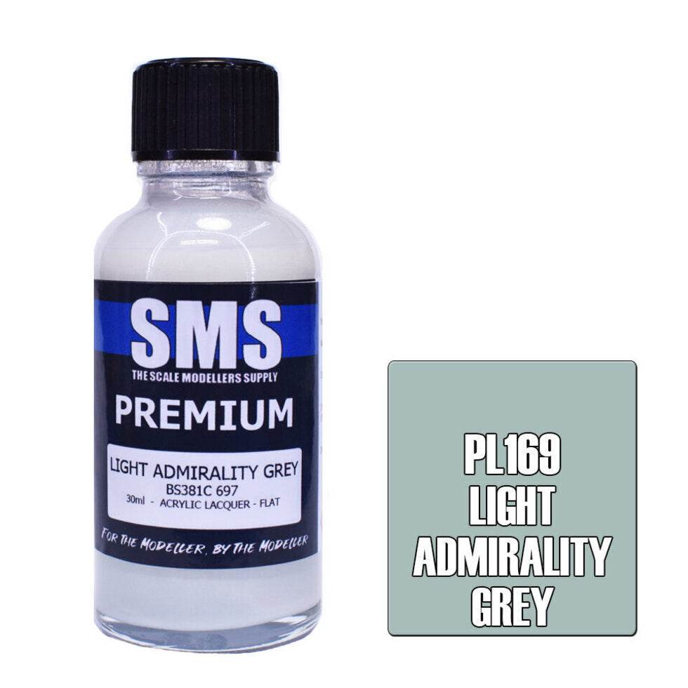 Premium LIGHT ADMIRALITY GREY BSC 697 30ml - Rising Sun FPV