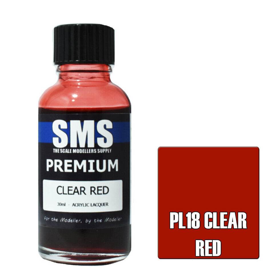 Premium CLEAR RED 30ml - Rising Sun FPV