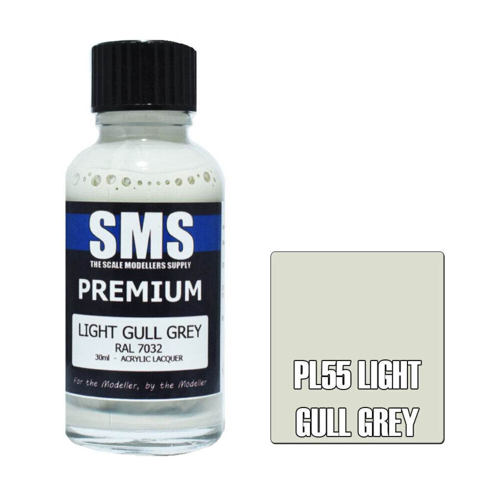 Premium LIGHT GULL GREY RAL7032 30ml - Rising Sun FPV