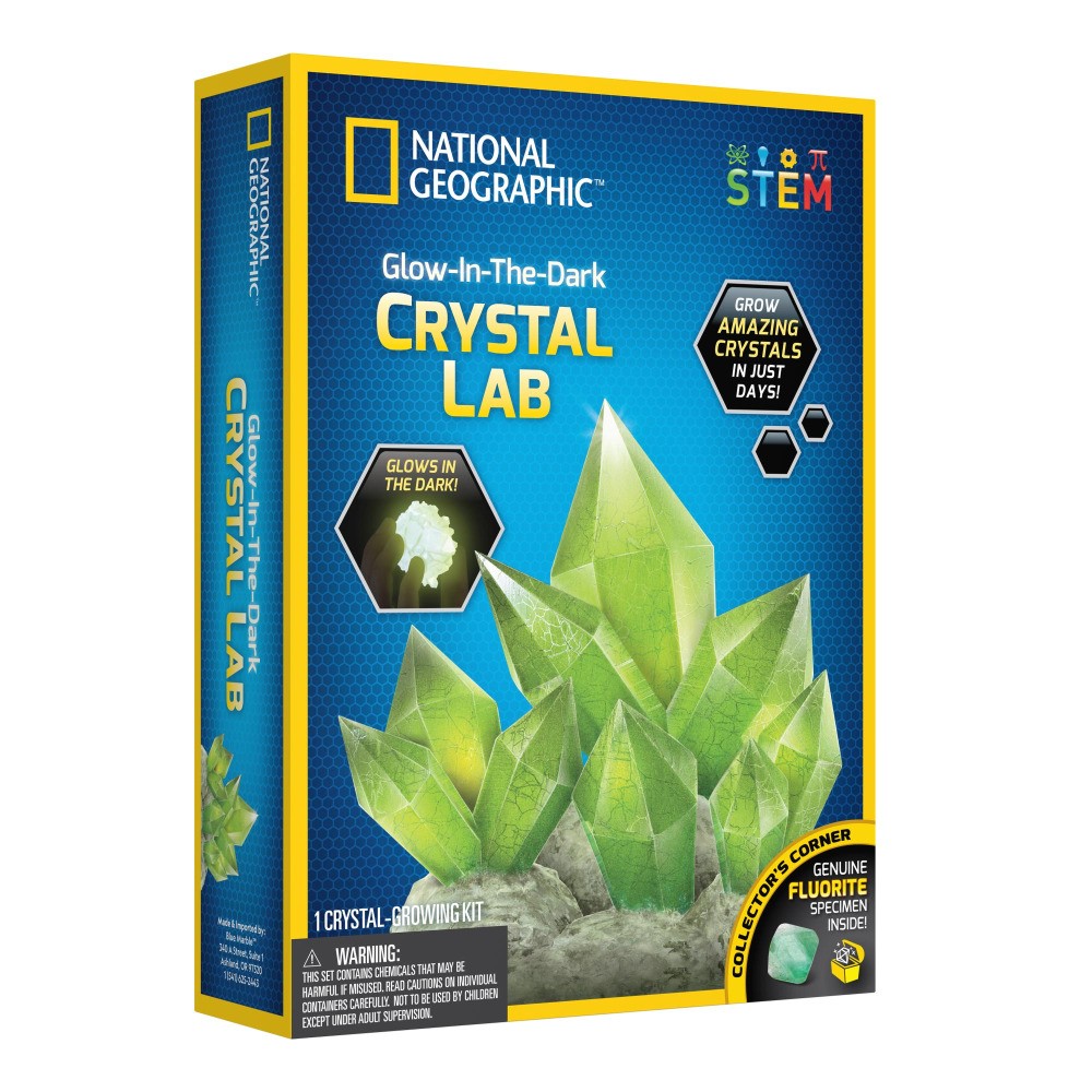 Glow-in-the-Dark Crystal Lab