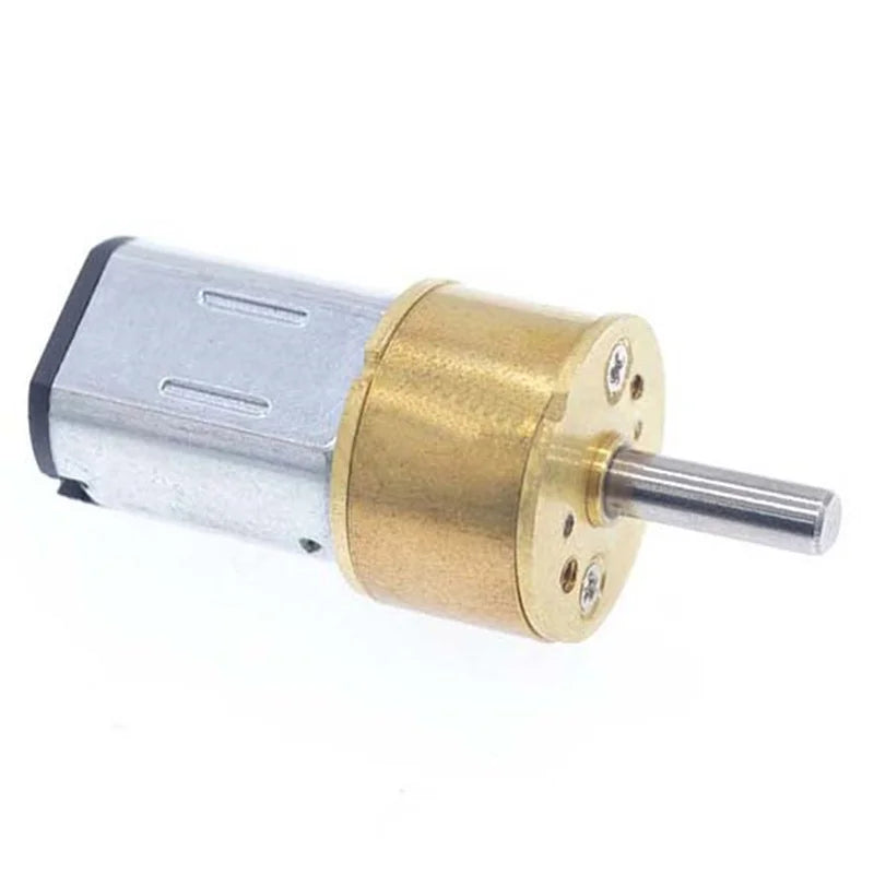 N20 12V Micro Speed Gear Motor 600 RPM Reduction Gear Motor Electric Metal Gear Reducer Motor for RC Car or Combat Robot