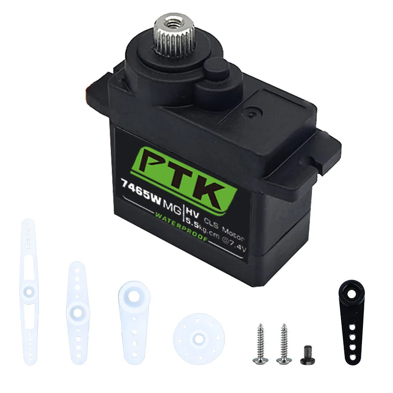 PTK 7465W MG 9g digital servo Metal gear waterproof HV 5kg/cm2