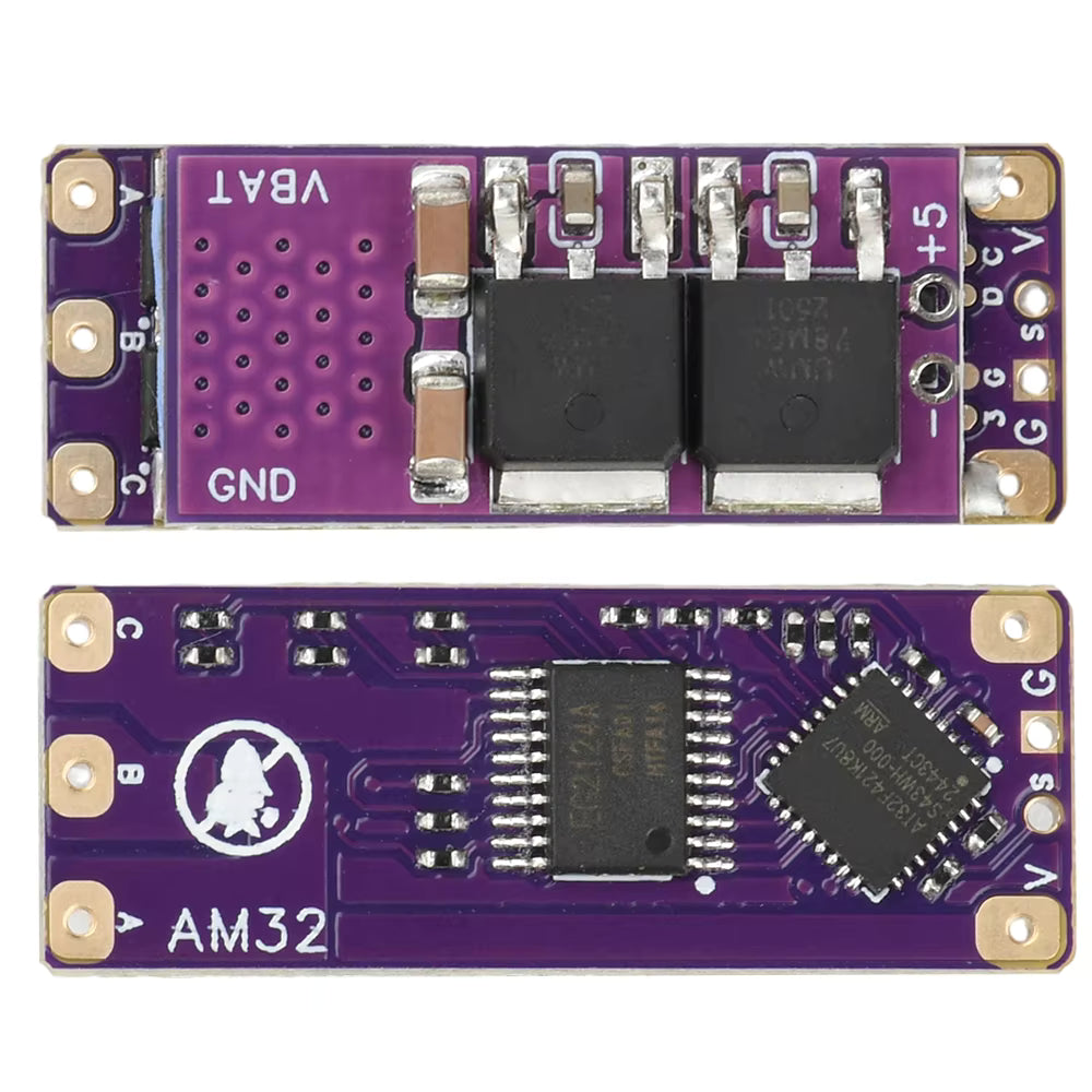 2-4S 32-bit Mini Brushless ESC AM32 Motor Speed Controller PWM Signal 30A or 40A Enhanced Version with 5V 2A BEC Module