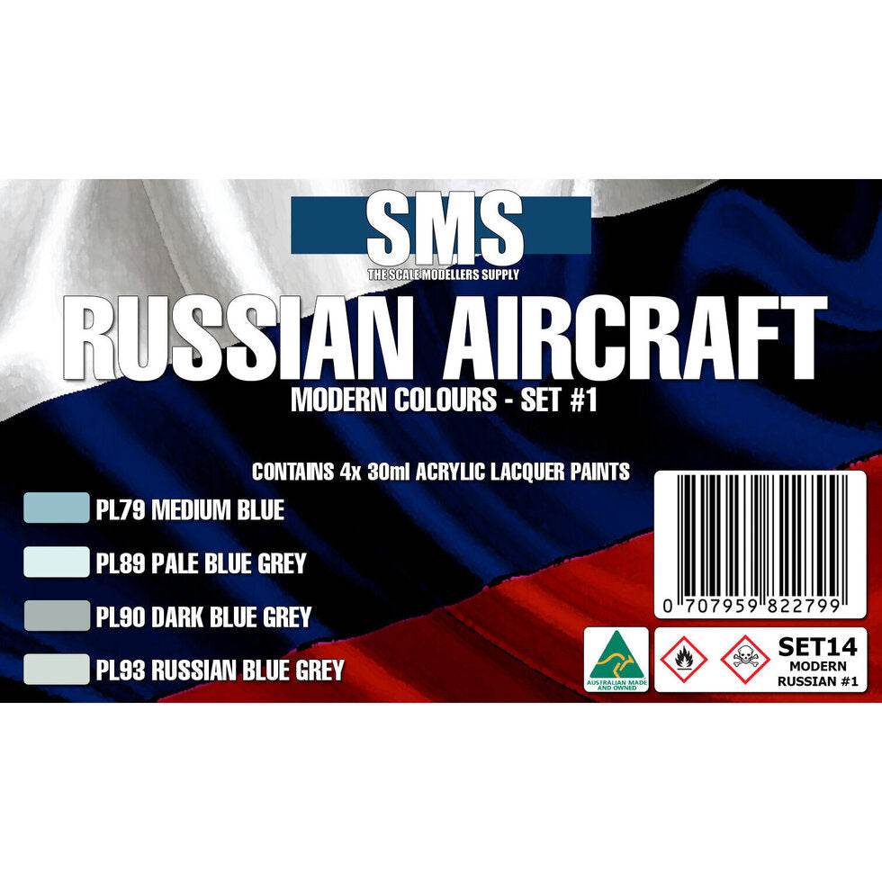 MODERN RUSSIAN AIRCRAFT #01 Colour Set - Rising Sun FPV