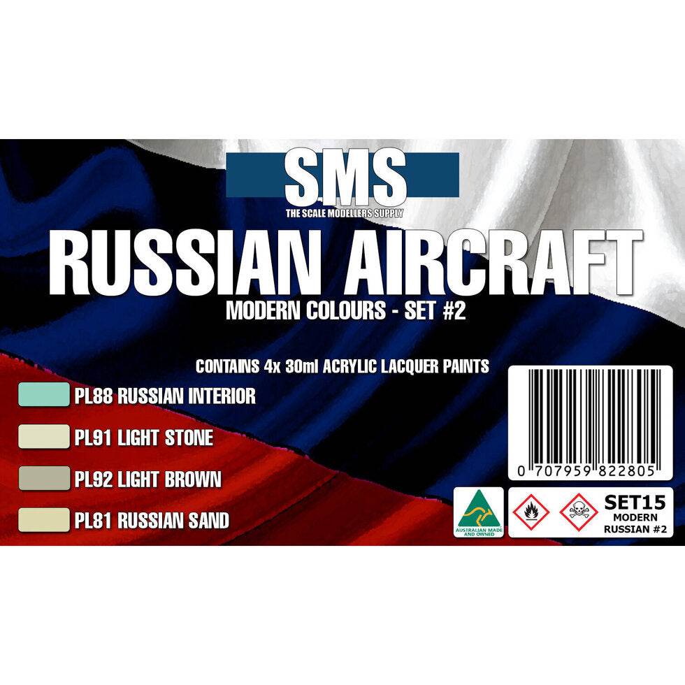 MODERN RUSSIAN AIRCRAFT #02 Colour Set