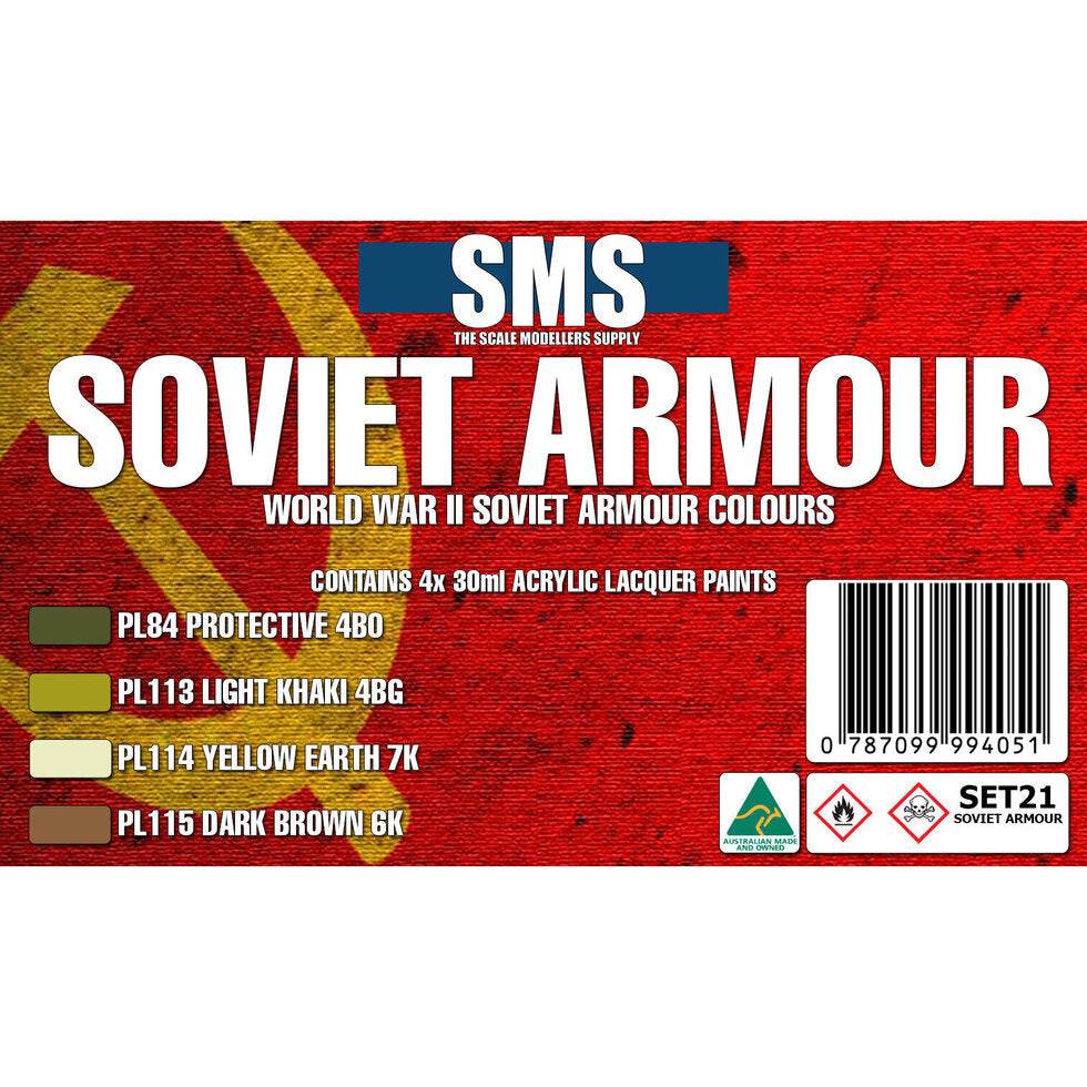 SOVIET WWII ARMOUR Colour Set - Rising Sun FPV